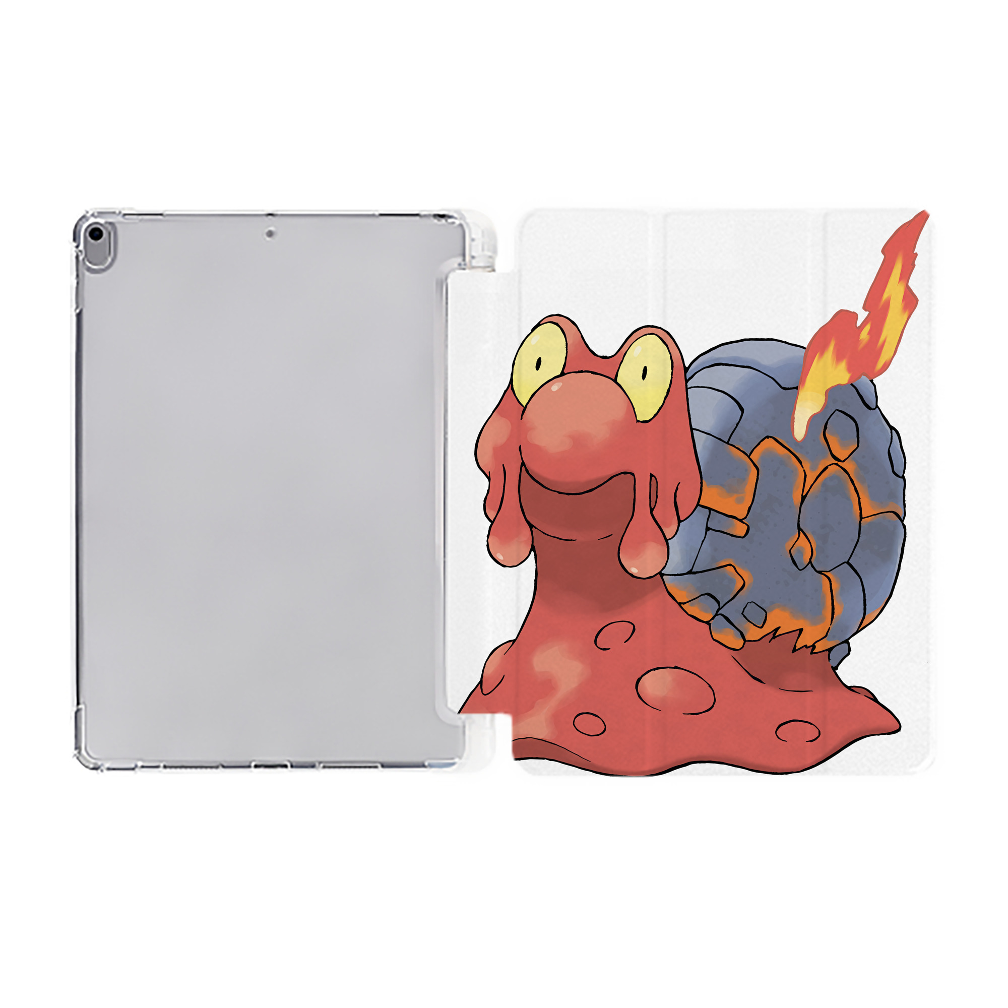 （画像用） ポケットモンスター Pokémon IPad ケース ペン収納付き 三つ折りスタンド PUレザー×シリコン 対応機種9.5/10.5/10.9インチ
